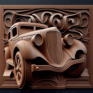 3D модель Ford Model B 1932 (STL)